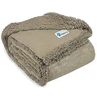 Algopix Similar Product 1 - PetAmi Dog Blanket Sherpa Dog Blanket