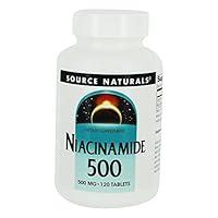 Algopix Similar Product 3 - Niacinamide 500 mg Source Naturals
