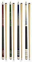 Algopix Similar Product 3 - Set of 4 Pool Cues New 58 Billiard