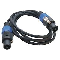 Algopix Similar Product 17 - HQRP 6ft Speakon to Speakon MM Cable
