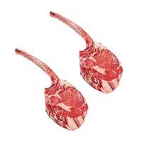 Algopix Similar Product 2 - USDA Choice Tomahawk Steak 15 inch Cut