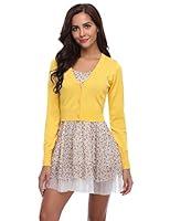 Algopix Similar Product 11 - Abollria Women Solid Button Down Long