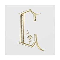 Algopix Similar Product 3 - Trademark Fine Art French Sewing Letter