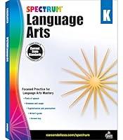 Algopix Similar Product 15 - Spectrum Language Arts Kindergarten