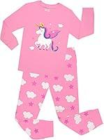 Algopix Similar Product 8 - Girls Unicorn Pajamas Christmas Cute