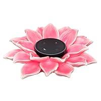 Algopix Similar Product 20 - PINE AND PAINT LLC Pink Flower Echo Dot