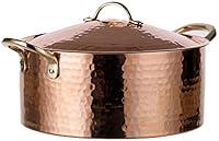 Algopix Similar Product 18 - DEMMEX 12MM Thick Hammered Copper Soup