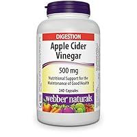 Algopix Similar Product 2 - Webber Naturals Apple Cider Vinegar 500