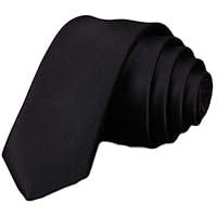 Algopix Similar Product 10 - Mens Slim Skinny Tie Checkered Polka