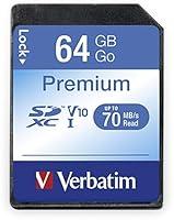 Algopix Similar Product 15 - Verbatim 64GB Premium SDXC Memory Card