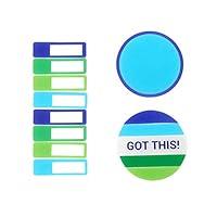 Algopix Similar Product 7 - BLOT Shaped Sticky Notes and Tags Pack