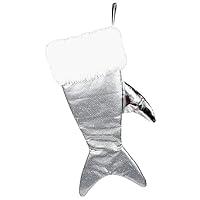 Algopix Similar Product 10 - DEI Shark Tail Stocking Home Decor