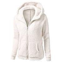 Algopix Similar Product 2 - gbyLJF Womens Fuzzy Fleece Hoodie Full