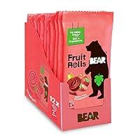 Algopix Similar Product 17 - BEAR Real Fruit Snack Rolls  Gluten