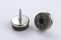 Algopix Similar Product 3 - 16 Pieces of Felt Glides Furniture