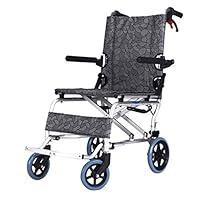 Algopix Similar Product 2 - SXTYRL Aluminum Travel Wheelchair Small