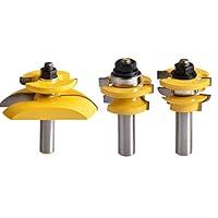 Algopix Similar Product 1 - HOHXEN 3 PCS 12 Shank Rail  Stile