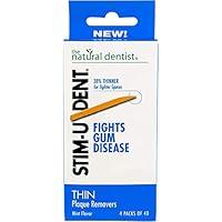 Algopix Similar Product 7 - StimUDent Thin Picks 4 Packets Of 40
