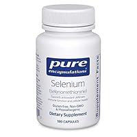 Algopix Similar Product 10 - Pure Encapsulations Selenium  200 mcg