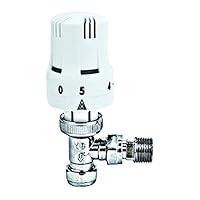 Algopix Similar Product 2 - Straight TRV Rad Valve, Silver, 15 mm