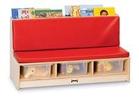 Algopix Similar Product 16 - Jonti-Craft 37480JC Literacy Couch, Red