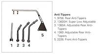 Algopix Similar Product 13 - Invacare Rear AntiTippers for