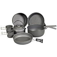 Algopix Similar Product 18 - Ndur Cookware Mess Kit with Kettle