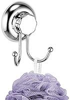 Algopix Similar Product 10 - MaxHold Suction Cup Double Robe Hooks 