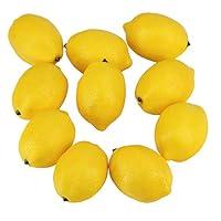 Algopix Similar Product 4 - Supla 20 PCS Artificial Lemons Fake