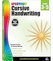 Algopix Similar Product 1 - Spectrum Grades 35 Cursive Handwriting