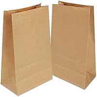 Algopix Similar Product 1 - Kraft Bag 100 Pieces 12 x 7 x 215 cm