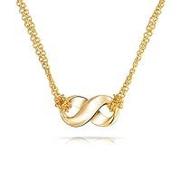 Algopix Similar Product 19 - Infinity Love Figure Eight Double Chain
