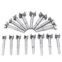 Algopix Similar Product 14 - ValueHall 16 PCS Carbide Steel Forstner