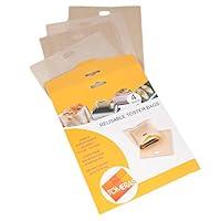 Algopix Similar Product 16 - Non Stick Toaster Bags Reusable 