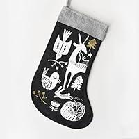 Algopix Similar Product 3 - Wee Gallery Winter Animals Stocking 