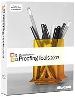 Algopix Similar Product 16 - Microsoft Proofing Tools 2003 Old
