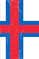 Algopix Similar Product 9 - Faroe Islands Flag Journal Blank lined