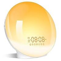 Algopix Similar Product 6 - Wake Up Light Sunrise Alarm Clock
