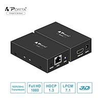 Algopix Similar Product 7 - Portta HDMI Extender 60m190ft Lossless