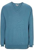 Algopix Similar Product 13 - Ed Garment Mens Fine Gauge Soft V Neck