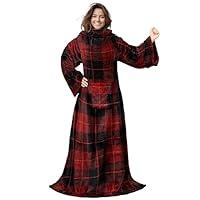 Algopix Similar Product 14 - PAVILIA Wearable Blanket with Sleeves