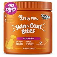 Algopix Similar Product 6 - Zesty Paws Omega 3 Alaskan Fish Oil