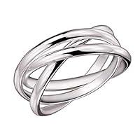 Algopix Similar Product 2 - Mimi 925 Sterling Silver 3 Triple Band