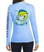 Algopix Similar Product 13 - GAMEFISH USA Womens UPF 50 Lightweight