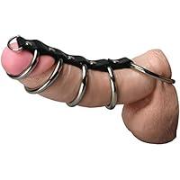 Algopix Similar Product 2 - Strict Leather 5 Ring Chastity Device