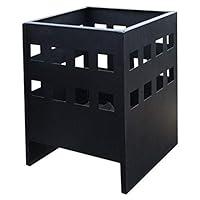 Algopix Similar Product 1 - La Hacienda Square Black Steel Modern
