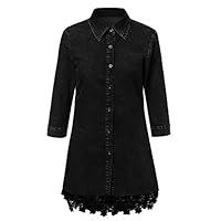 Algopix Similar Product 6 - Hot Womens Button Down Dresses