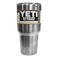 Algopix Similar Product 15 - YETI Rambler 30 oz Stainless Steel