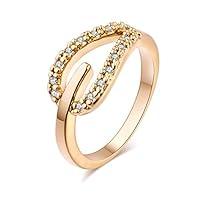 Algopix Similar Product 13 - YAZILIND Fashion Cubic Zirconia Hollow