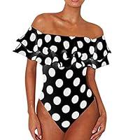 Algopix Similar Product 10 - Winsummer Swimsuit for Women Retro